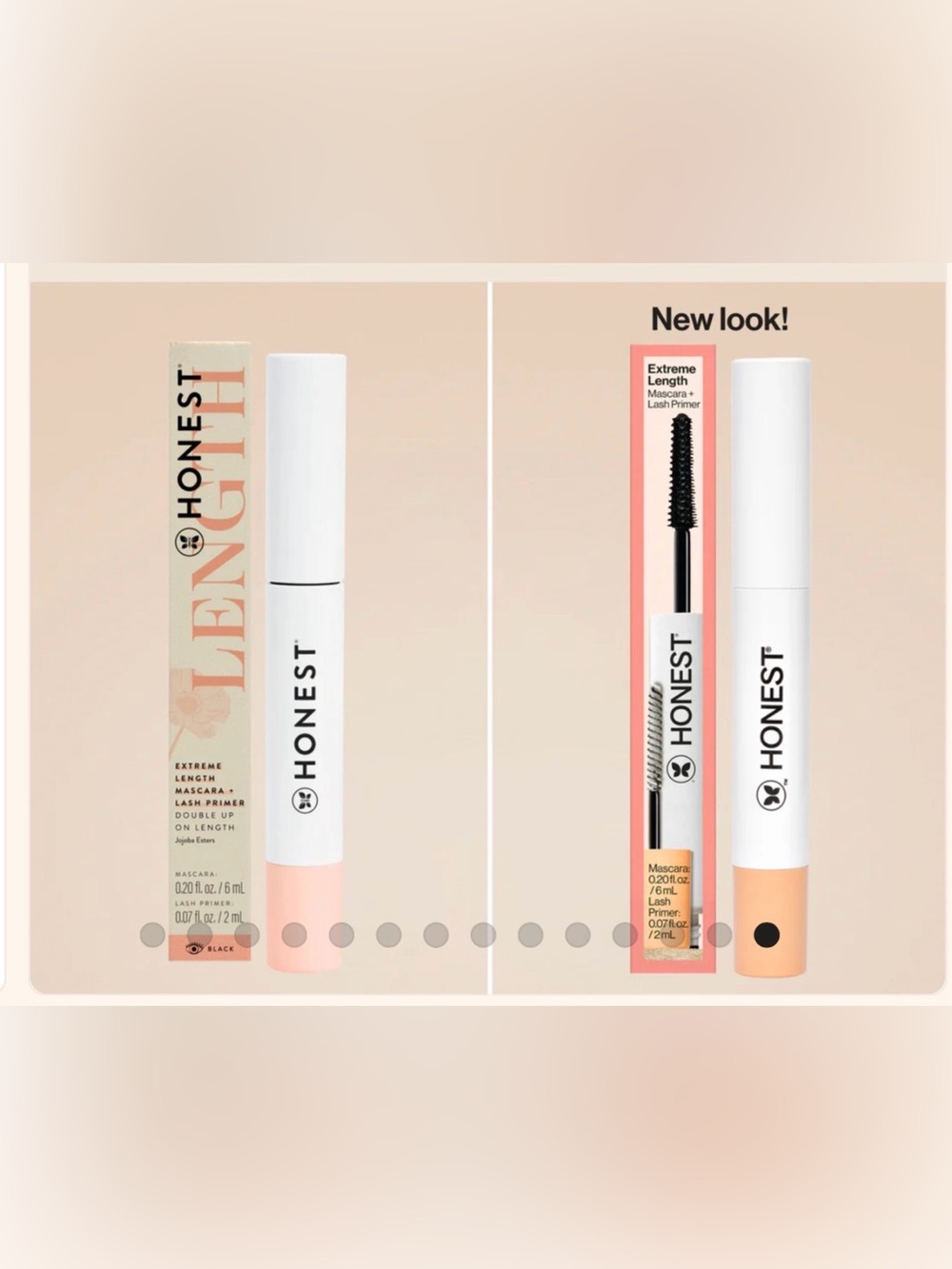 🤍 Honest Beauty Extreme Length Mascara + Lash Primer NIB New version Packaging 🤍 - Picture 6 of 10